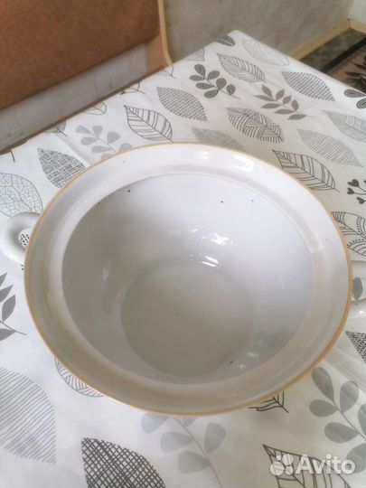 Супница фарфор СССР