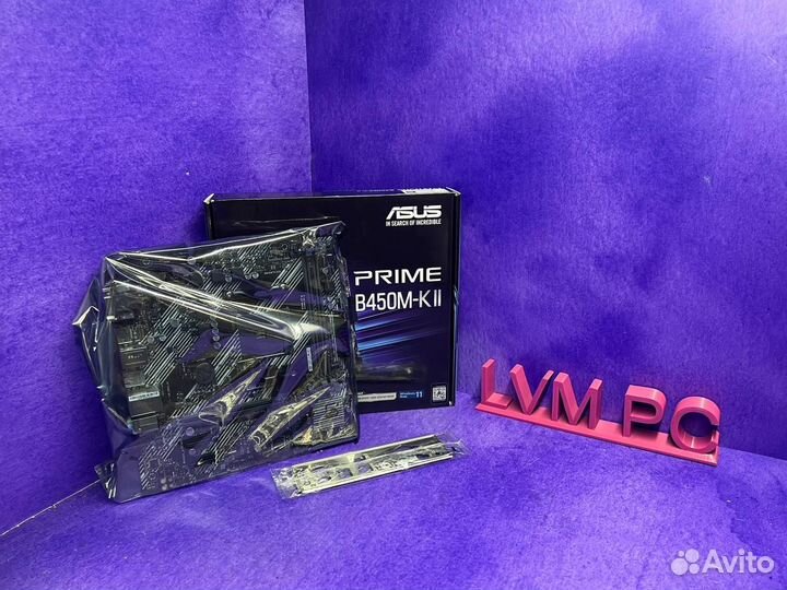 Материнская плата AM4 B450 asus