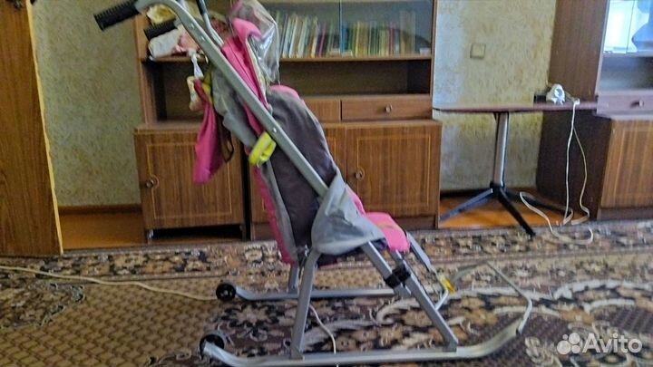 Детские санки коляска ника