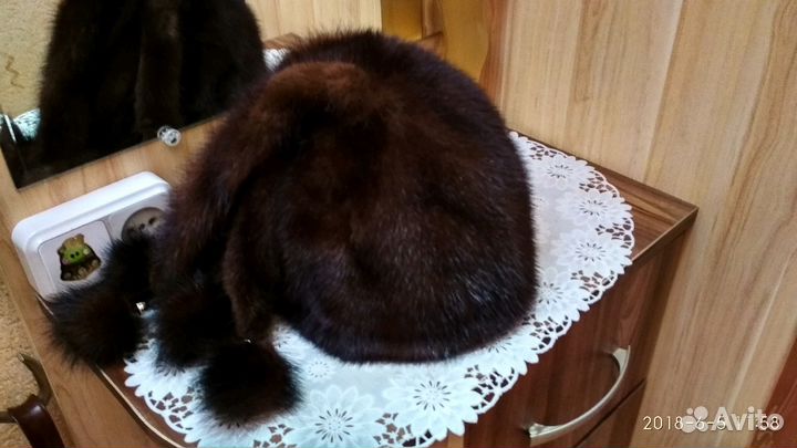 Норковая шапка