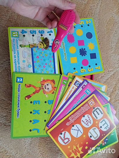 Электровикторина с ручкой