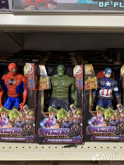 Фигурки супергероев марвел,мстители,халк,Танос