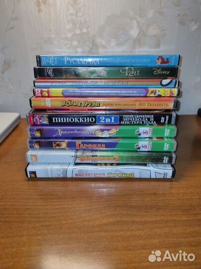 Dvd диски мультфильмы, фильмы
