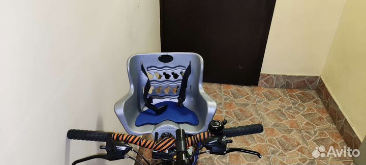 Детское велокресло переднее