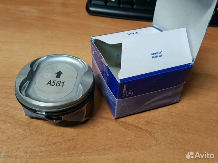 Поршень Gentra Cobalt std в сборе