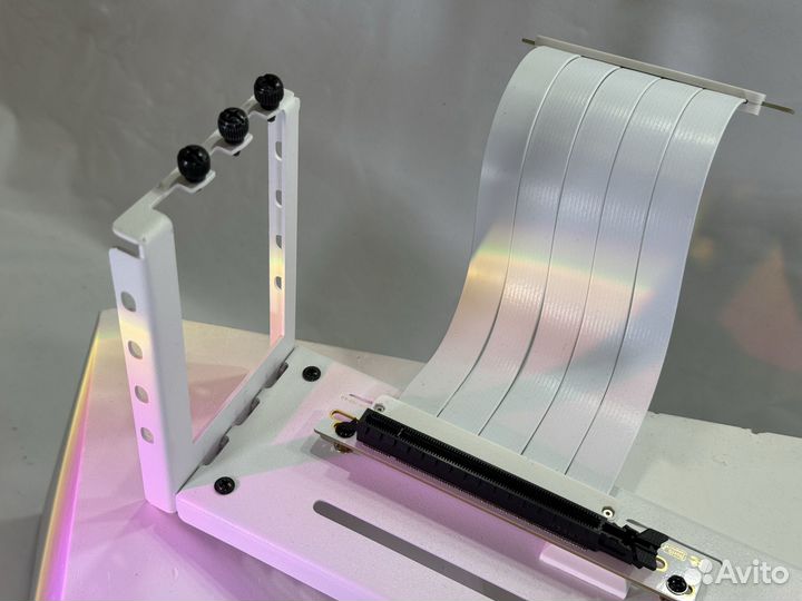 Кронштейн с райзером для видеокарты PCI-E 4.0