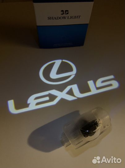 Лазерная проекция Lexus