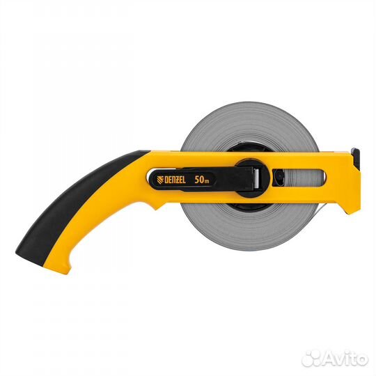 Рулетка геодезическая 50 м х 13 мм, открытый корпу