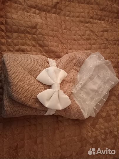 Конверт на выписку вязаный