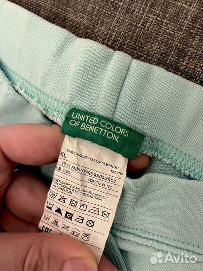 140-146 размер Benetton штаны трикотажные