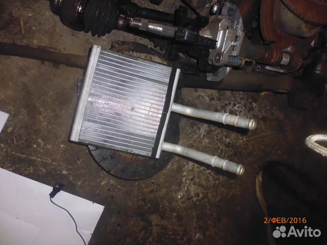 Санг енг кайрон 2009г. радиатор печки