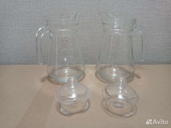 Кувшины Люминарк, бокалы