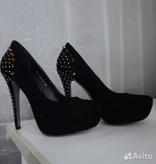 Туфли высокий каблук