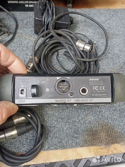 Shure PGX4 Микрофон для караоке беспроводной