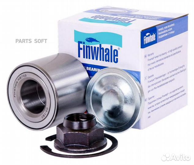 Finwhale HB703 Подшипник ступ.renault kangoo/duster/sandero 10- зад