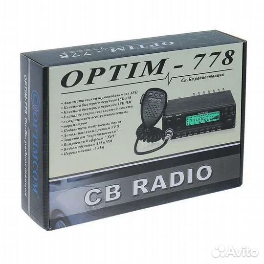 Радиостанция си-би Optim 778