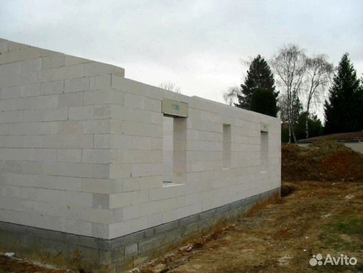 Блоки/ксз Газобетонные с завода