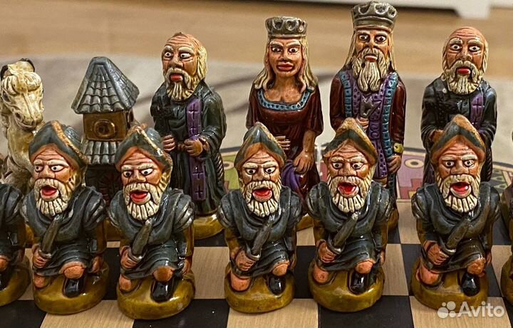 Очень редкие шахматы из Эквадора