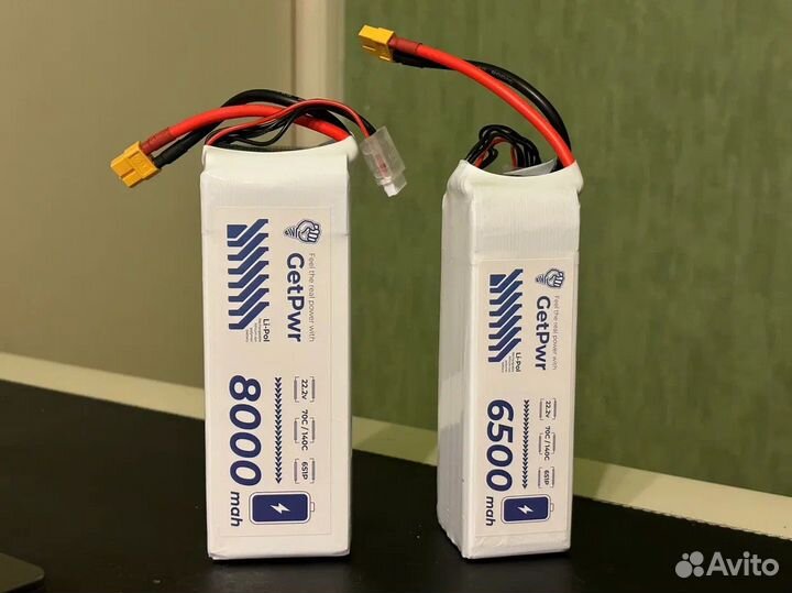 Аккумулятор для FPV дрона 8000mah, 22.2v