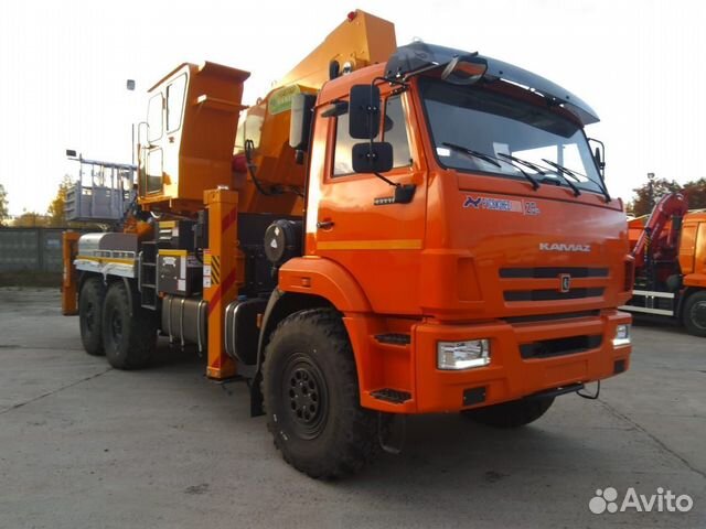 Автогидроподъемник hansin 45м.высота, 400кг. г/п