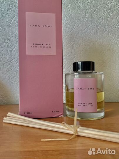 Аромат диффузор ginger lily Zara home 200 ml