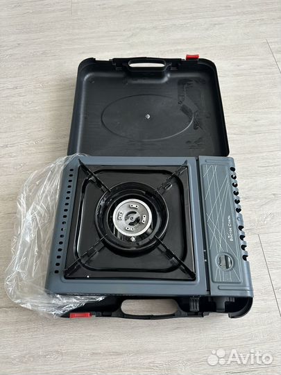 Плита газовая туристическая с переходником