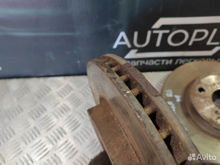 Тормозные диски Toyota Corolla E120 1.6 2000-2007