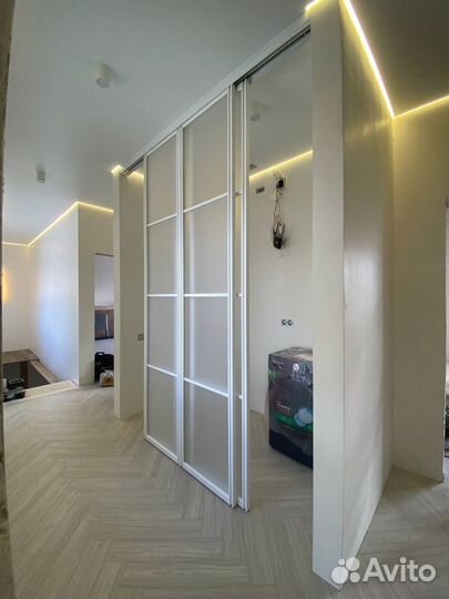 Перегородка стеклянная