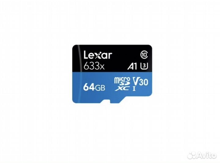 Карта памяти MicroSD 64gb