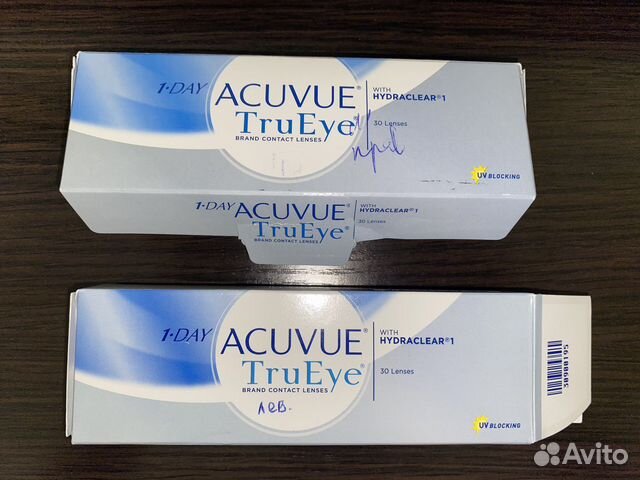 Линзы контактные acuvue TruEye