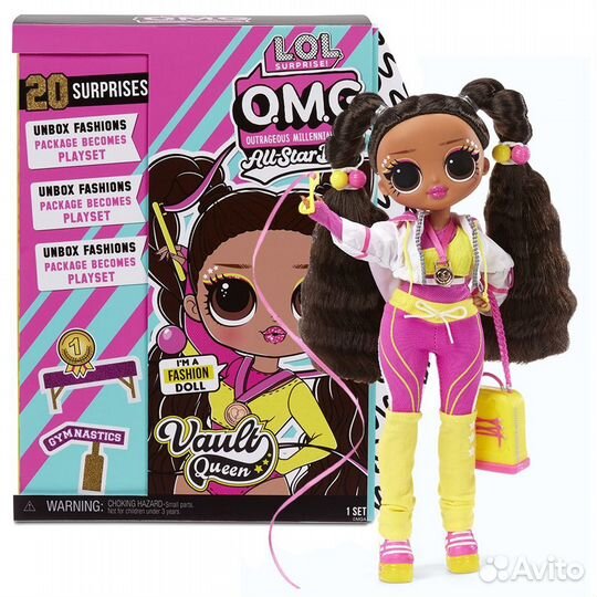 Кукла LOL OMG Sports Vault Queen, оригинал