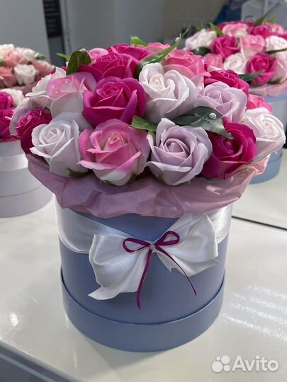 Букет из мыла