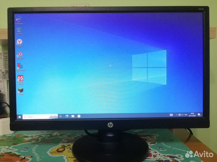 Монитор HP v212a, full hd 1920x1080
