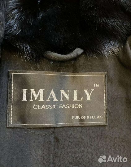 Шуба норковая с капюшоном 42 44