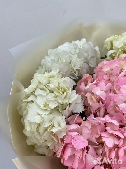 Букет из гортензии
