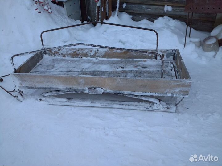 Сани для бурана (бегут сами)