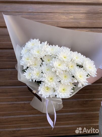 Букет цветов хризантем