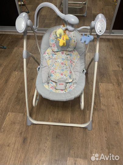 Детские электронные качели Carrello 3в1