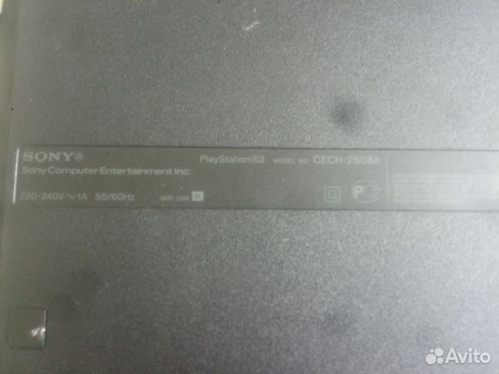 Игровая приставка ps3 slim прошитая