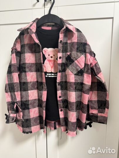 Рубашка и футболка lime для девочки