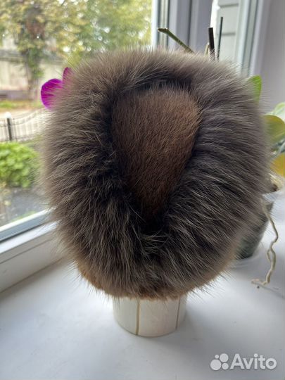 Шапка норковая женская