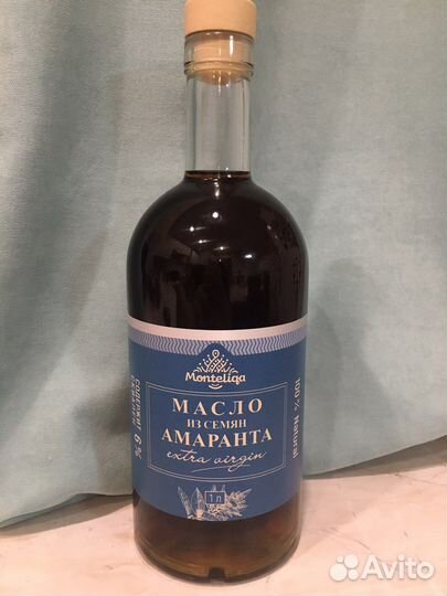 Амарантовое масло 1 л натуральное