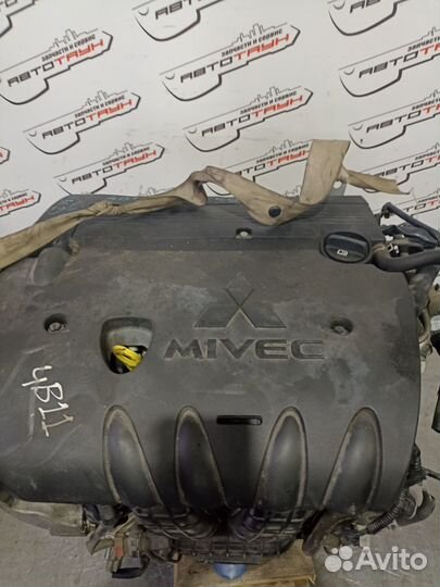 Двигатель mitsubishi peugeot 4B11 4007 ASX delica D:5 galant fortis lancer outlander. CV4W CW4W CX4A