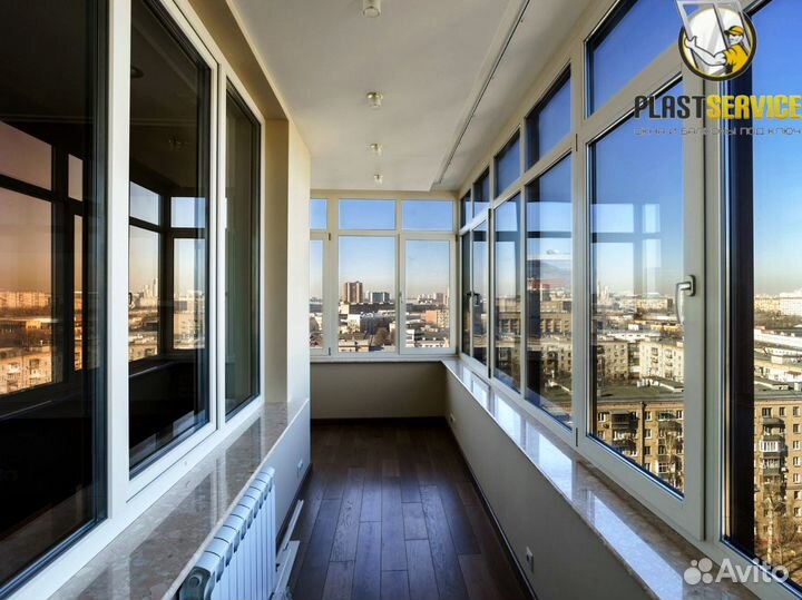 Панорамные окна, остекление от производителя