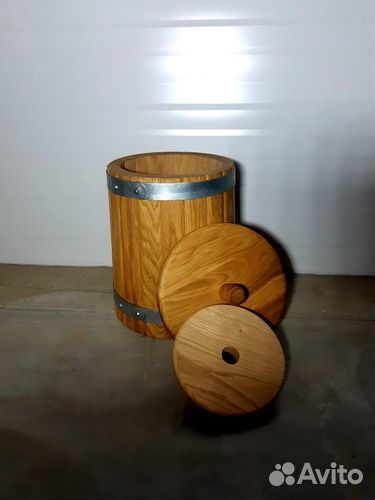 Кадка дубовая