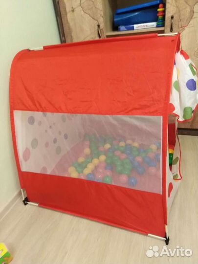 Палатка детская с шариками