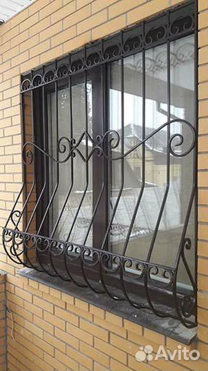 Решетки на окна N 471 кованые из квадрата