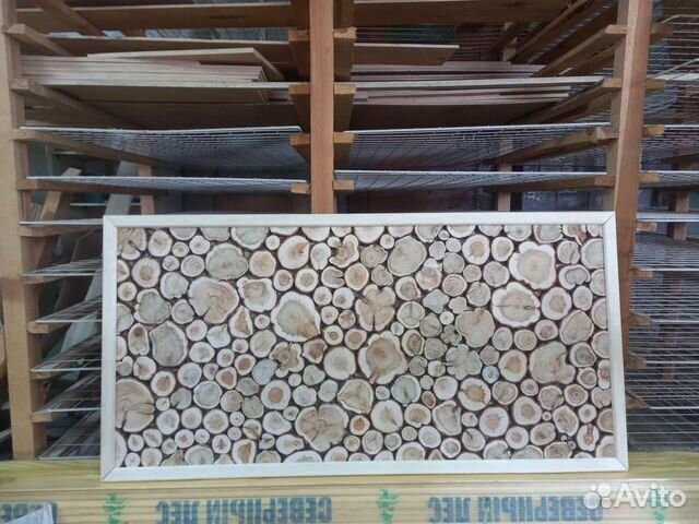 Панно из можжевельника