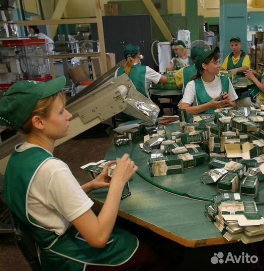 Фасовщица чая вахта мо Фрязино\проезд