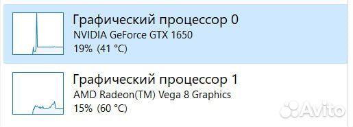 Игровой ноутбук acer nitro 5, gtx 1650, 8 гб